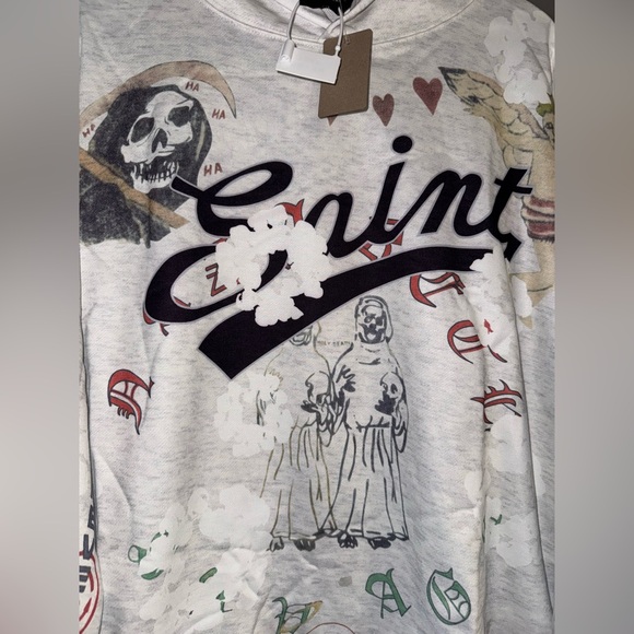 New Saint Tears Michael Graffiti Hoodie XL - Picture 9 of 15